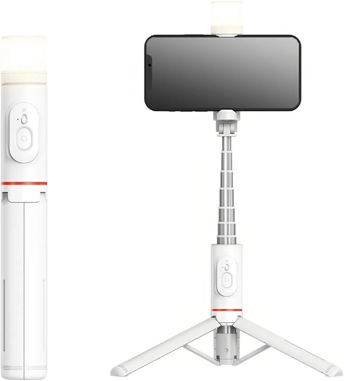 Selfie Stick Tripod with LED Light