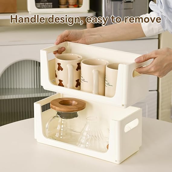 3-in-1 Foldable Kitchen Cupboard & Fridge Organisers