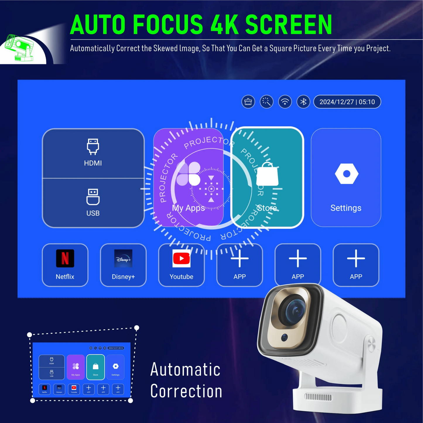 High Image Quality 4K